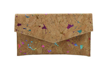 Load image into Gallery viewer, Cork Envelope Bag SunBeam