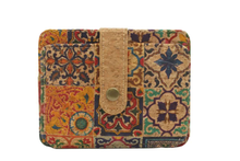 Load image into Gallery viewer, Cork Credit Card Holder SunBeam