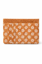 Load image into Gallery viewer, Cork Card Holder Wallet – Floral Pattern Vegan Wallet SunBeam
