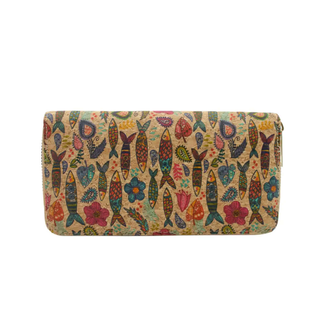 Cork Woman Wallet SunBeam